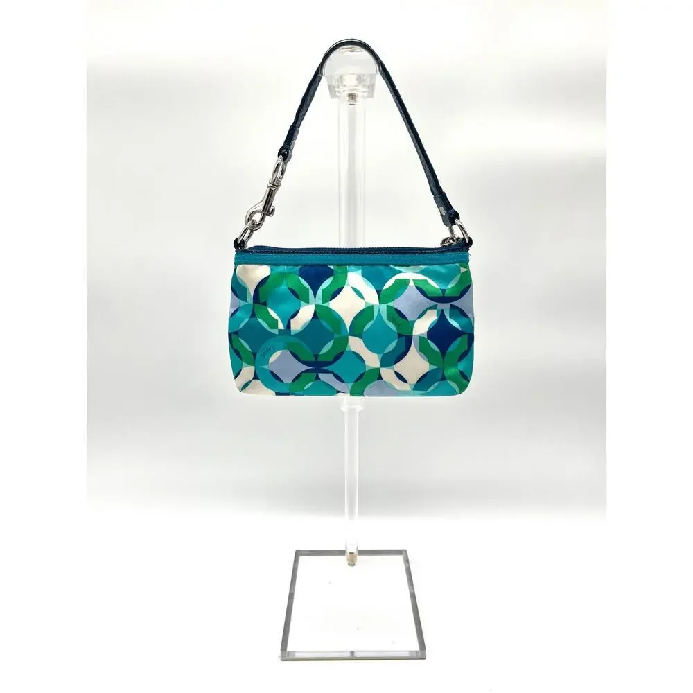 COACH Vintage Poppy Kaleidoscope Mini Bag, Blue